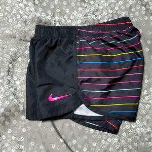Little girls Nike shorts